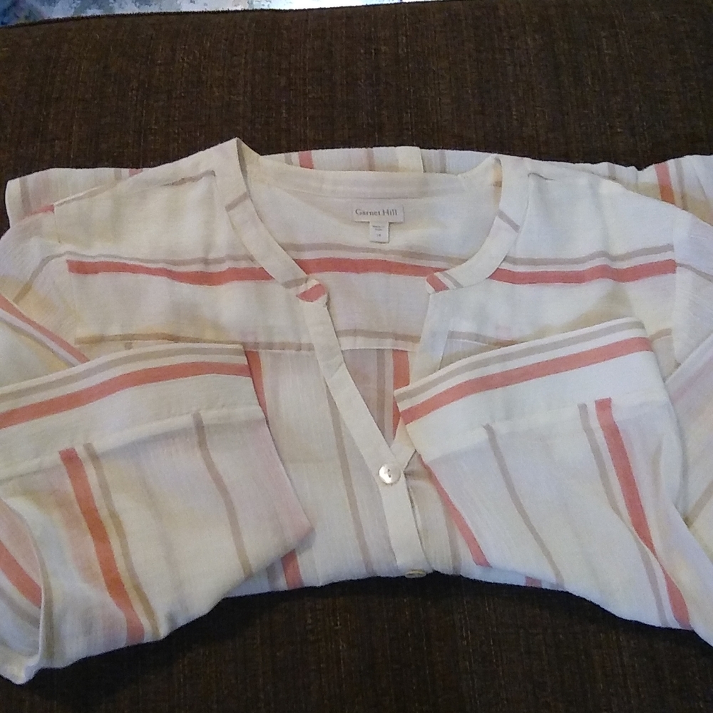 Garnet Hill Pool/Beach Organic Cotton Coverup 18